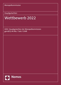 Abbildung von: Hauptgutachten. Wettbewerb 2022 - Nomos