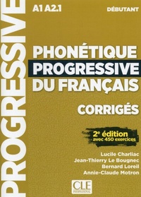 Abbildung von: Phonétique progressive - Niveau débutant - Klett
