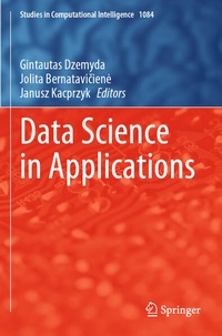 Enlarge image Cover: Data Science in Applications - Springer