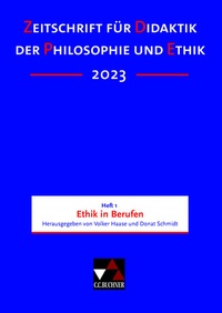Abbildung von: Zeitschrift für Didaktik der Philosophie und Ethik (ZDPE) / ZDPE Ausgabe 01/2023 - Buchner, C.C.