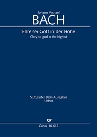 Abbildung von: Ehre sei Gott in der Höhe (Klavierauszug) - Carus-Verlag