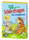 Cover: 50 coole Karten - Scherzfragen zum Schlapplachen - moses Verlag