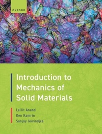 Abbildung von: Introduction to Mechanics of Solid Materials - OUP eBook
