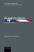 Bild: The Puerto Rico Constitution - OUP eBook