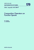Cover: Composition Operators on Function Spaces - North-Holland