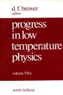 Cover: Progress in Low Temperature Physics - Elsevier
