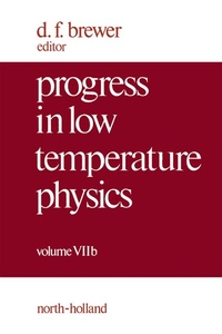 Enlarge image Cover: Progress in Low Temperature Physics - Elsevier