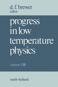 Enlarge image Cover: Progress in Low Temperature Physics - Elsevier