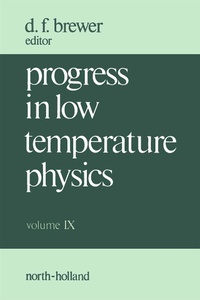 Enlarge image Cover: Progress in Low Temperature Physics - Elsevier