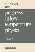 Cover: Progress in Low Temperature Physics - Elsevier