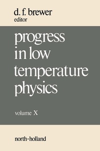 Enlarge image Cover: Progress in Low Temperature Physics - Elsevier