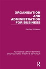 Bild: Organisation and Administration for Business (RLE: Organizations) - Routledge