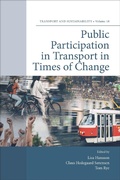 Cover: Public Participation in Transport in Times of Change - Emerald Publishing Limited