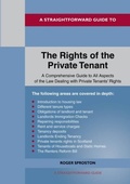 Cover: A Straightforward Guide to the Rights of the Private Tenant - Straightforward Publishing