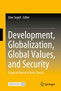 Cover: Development, Globalization, Global Values, and Security - Springer