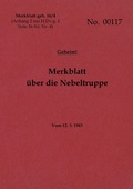 Cover: Merkblatt geh. 16/4 Merkblatt &uuml;ber die Nebeltruppe - Geheim - Books on Demand
