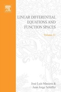 Cover: Linear Differential Equations and Function Spaces - Academic Press