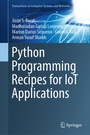 Cover: Python Programming Recipes for IoT Applications - Springer