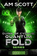 Cover: Quinn of Cygnus: Books 1 through 4 (Quantum Fold) - Lightwave Publishing LLC