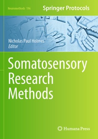 Abbildung von: Somatosensory Research Methods - Springer