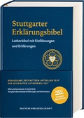 Cover: Stuttgarter Erkl&auml;rungsbibel SEB. Standardausgabe. Lutherbibel mit Einf&uuml;hrungen, Erkl&auml;rungen und Bibelkommentaren. Fundierte Erl&auml;uterungen zu jedem Abschnitt f&uuml;r das Bibelstudium - Deutsche Bibelgesellschaft