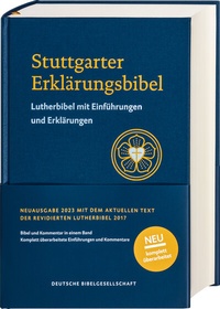 Abbildung von: Stuttgarter Erklärungsbibel 2023 - Deutsche Bibelgesellschaft