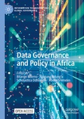 Cover: Data Governance and Policy in Africa - Palgrave Macmillan