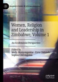 Cover: Women, Religion and Leadership in Zimbabwe, Volume 1 - Palgrave Macmillan