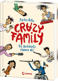 Abbildung von: Crazy Family (Band 1) - Die Hackebarts räumen ab! - Loewe