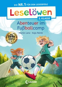 Abbildung von: Leselöwen 2. Klasse - Abenteuer im Fußballcamp - Loewe