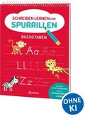 Cover: Schreiben lernen mit Spurrillen - Buchstaben - Loewe