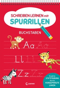 Abbildung von: Schreiben lernen mit Spurrillen - Buchstaben - Loewe