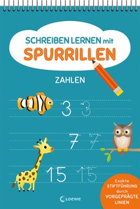 Abbildung von: Schreiben lernen mit Spurrillen - Zahlen - Loewe