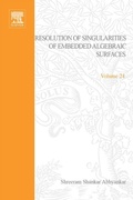 Cover: Resolution of Singularities of Embedded Algebraic Surfaces - Academic Press
