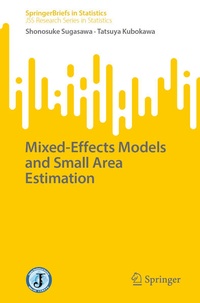 Enlarge image Cover: Mixed-Effects Models and Small Area Estimation - Springer