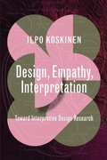 Cover: Design, Empathy, Interpretation - MIT Press