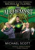 Cover: The Alchemyst: The Secrets of the Immortal Nicholas Flamel Graphic Novel - Delacorte Press