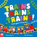 Cover: Trains Trains Trains! - Macmillan Children's Books