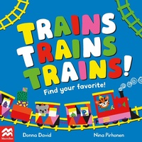 Enlarge image Cover: Trains Trains Trains! - Macmillan Children's Books