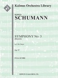 Cover: Symphony No. 3 in E-Flat, Op. 97 Rhenish - Alfred Music