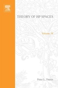 Cover: Theory of H[superscript p] spaces - Academic Press