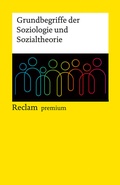 Cover: Grundbegriffe der Soziologie und Sozialtheorie - Reclam