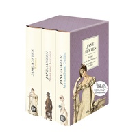 Abbildung von: 3 Bücher von Jane Austen im Schuber - Emma, Stolz und Vorurteil, Verstand und Gefühl - Reclam - Reclam