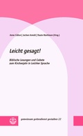 Cover: Leicht gesagt! - Evangelische Verlagsanstalt