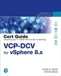 Cover: VCP-DCV for vSphere 8.x Cert Guide - Pearson It Certification