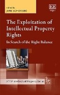 Cover: The Exploitation of Intellectual Property Rights - Edward Elgar Publishing