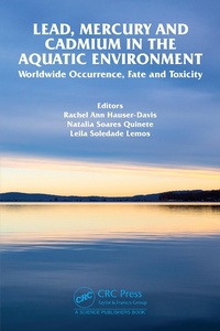 Abbildung von: Lead, Mercury and Cadmium in the Aquatic Environment - CRC Press
