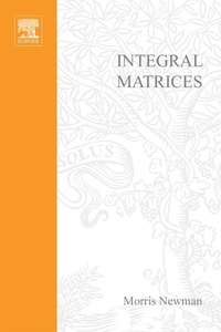 Abbildung von: Integral Matrices - Academic Press