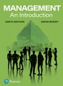 Cover: Management: An Introduction - Pearson Education Limited
