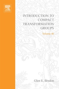 Enlarge image Cover: Introduction to Compact Transformation Groups - Academic Press